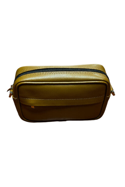 Toiletry leather bag